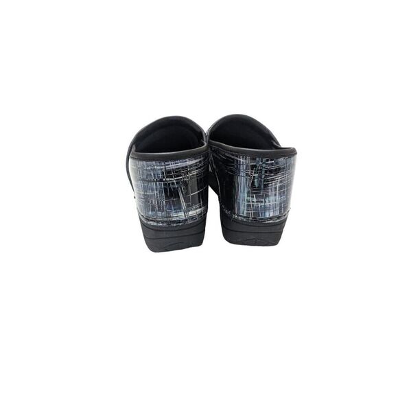 Dansko Pro Clog XP‎ 2.0 Womens US Size 7 Blue Silver Lines Slip On Shoes EU 38 - Picture 4 of 8